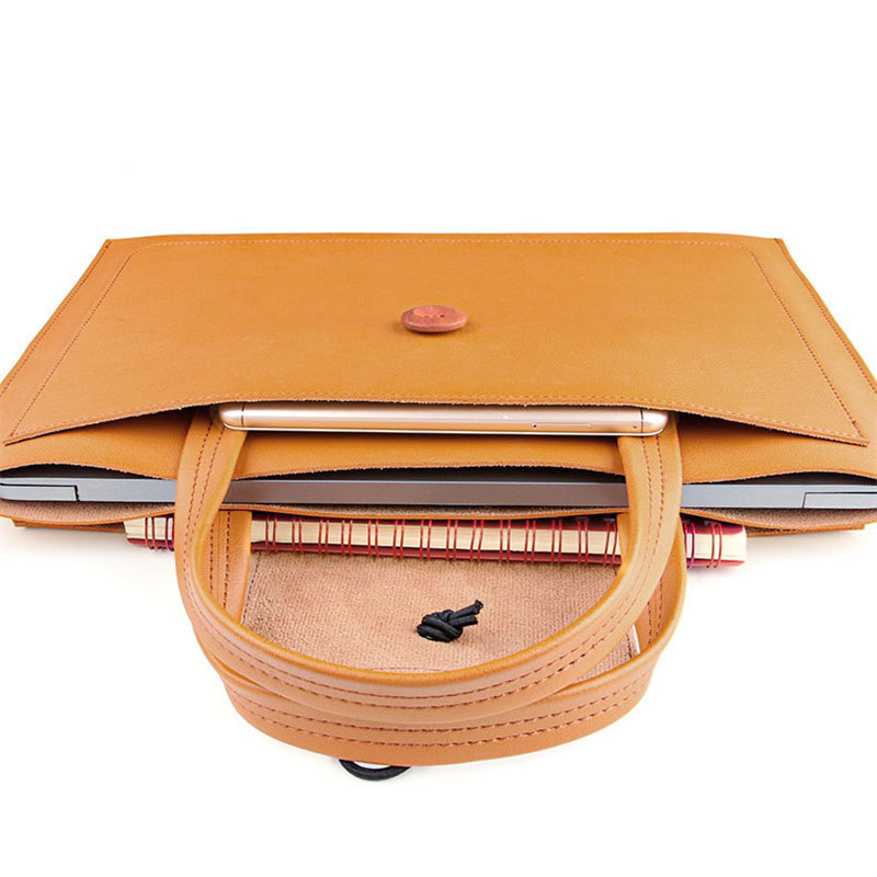XMESSUN กระเป๋าเอกสารหนังเรียบ - Tote Bag Leather Monogram บทวิจารณ์และราคา