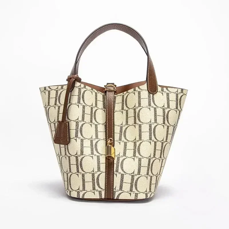 กระเป๋าโท้ท CH สำหรับผู้หญิง ก - Tote Bag Leather Monogram บทวิจารณ์และราคา
